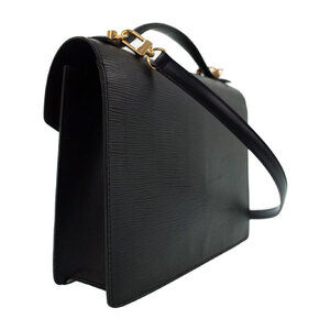 Louis Vuitton Monceau Black Epi Shoulder Bag